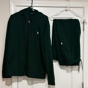Men’s Polo by Ralph Lauren Forest Green Tracksuit